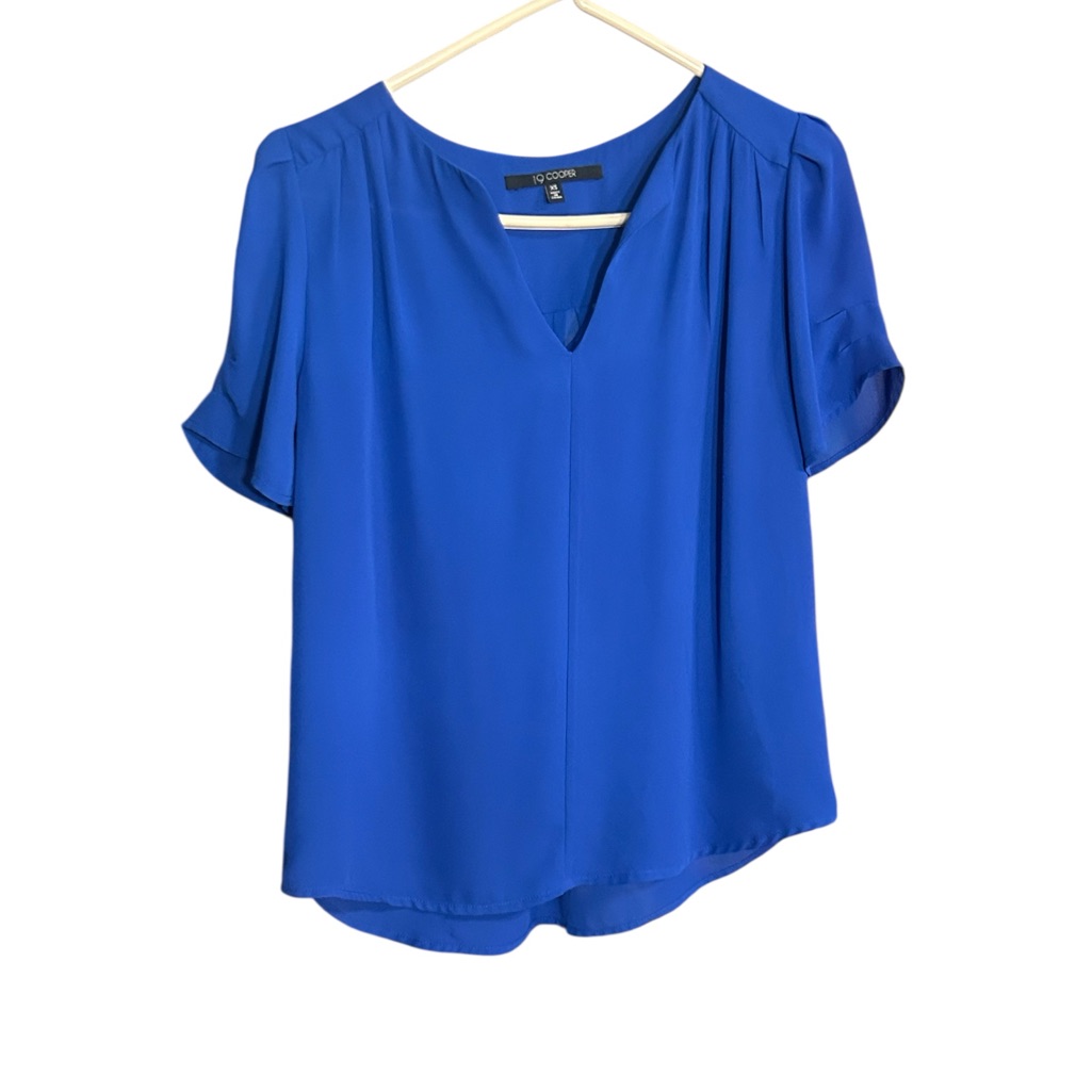 19 Cooper Royal Blue Blouse
